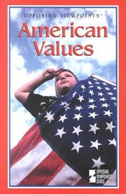 Cover of: American Values