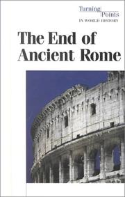 Cover of: The end of ancient Rome