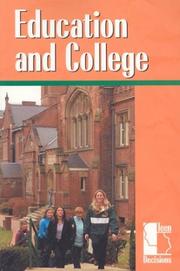 Cover of: Teen Decisions - Education and College