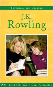 Cover of: J.K. Rowling by P. M. Boekhoff
