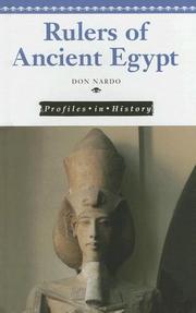 Cover of: Profiles in History - Rulers of Ancient Egypt (Profiles in History)