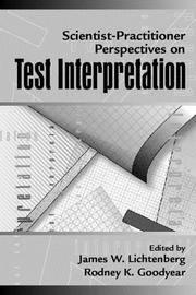 Cover of: Scientist-practitioner perspectives on test interpretation