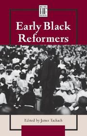Cover of: Early Black reformers