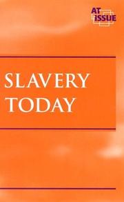 Cover of: Slavery Today
