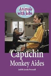 Cover of: Animals with Jobs - Capuchin Monkey Helpers (Animals with Jobs) by Judith Presnall