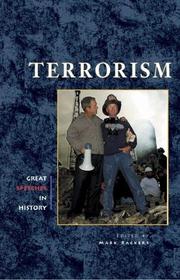 Cover of: Terrorism by Debra A. Miller