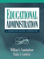 Cover of: Educational Administration: A Problem-Based Approach