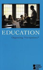 Cover of: Education