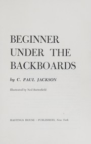 Cover of: Beginner under the backboards