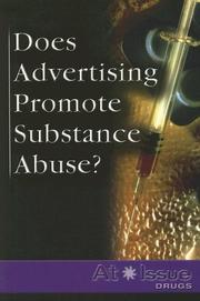 Cover of: Does Advertising Promote Substance Abuse?