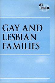 Cover of: Gay and Lesbian Families