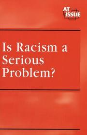 Cover of: Is Racism a Serious Problem? | Jeff Plunkett