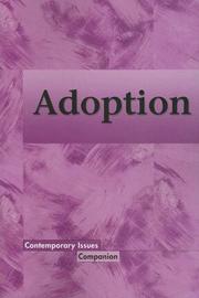 Cover of: Contemporary Issues Companion - Adoption