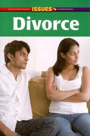 Cover of: Divorce (Contemporary Issues Companion)