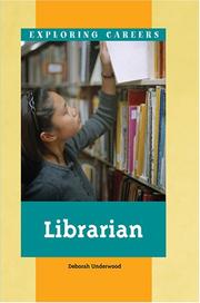 Cover of: Exploring Careers - Librarian (Exploring Careers)