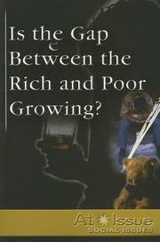 Cover of: Is the Gap Between the Rich and Poor Growing? by Robert J. Sims