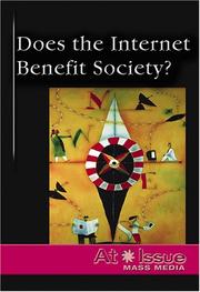 Cover of: Does the Internet Benefit Society?