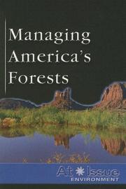 Cover of: Managing America's Forests