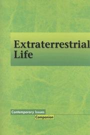 Cover of: Extraterrestrial life