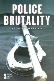 Cover of: Police Brutality (Opposing Viewpoints) by Sheila Fitzgerald