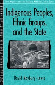 Cover of: Indigenous peoples, ethnic groups, and the state