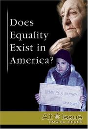 Cover of: Does Equality Exist in America? (At Issue Series) by 