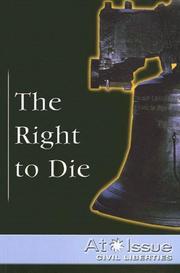 Cover of: The right to die