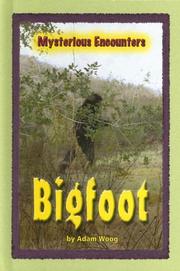 Cover of: Mysterious Encounters - Bigfoot (Mysterious Encounters)