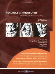 Cover of: Readings in Philosophy | George Cronk