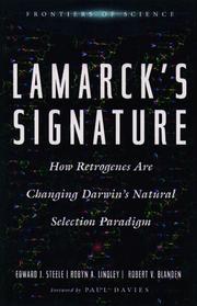 Lamarck's signature by E. J. Steele