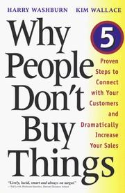 cover of Why People Don't Buy Things