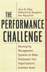 Cover of: The Performance Challenge