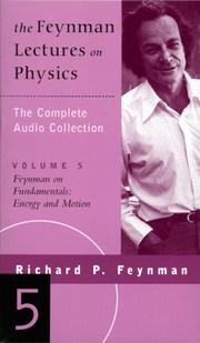 Cover of: The Feynman Lectures on Physics: Feynman on Fundamentals  by 