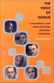 The Voice of Genius by Denis Brian