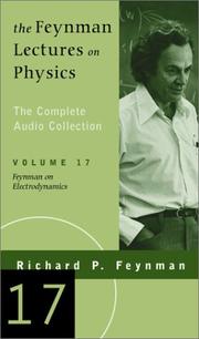 Cover of: Feynman on Electrodynamics (The Feynman Lectures on Physics, Volume 17) by 