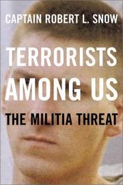 Cover of: Terrorists among us: the militia threat