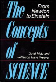 Cover of: The Concepts of Science: From Newton to Einstein