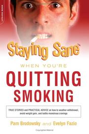 Cover of: Staying sane when you