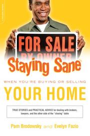 Cover of: Staying Sane When Buying or Selling Your Home