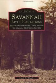 Cover of: Savannah River plantations: photographs from the collection of the Georgia Historical Society