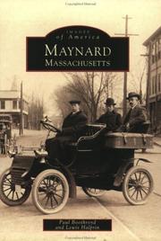 Cover of: Maynard, MA by Lewis Halprin