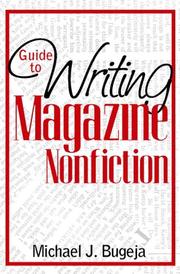 Cover of: Guide to writing magazine nonfiction