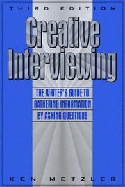 Cover of: Creative Interviewing