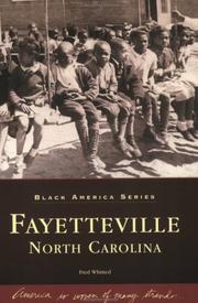 Cover of: Fayetteville North Carolina by Fred Whitted