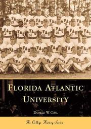 Cover of: Florida Atlantic University (College History)