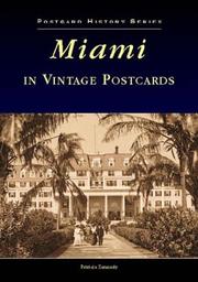 Cover of: Miami in Vintage Postcards (Postcard History Series)