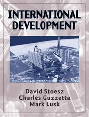 Cover of: International development