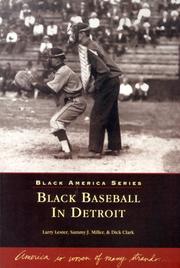 Cover of: Black  Baseball  in  Detroit   (MI)   (Black  America)