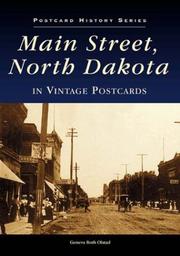 Main Street,  North Dakota   In  Vintage  Postcards   (ND) by Geneva Roth Olstad