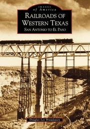 Cover of: Railroads of Western Texas by Douglas  Braudaway